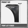 G-PLUS Front Left Premium Fender Hood Fender Wing Panel Compatible with Porsche Macan All models 2015-2023 95B821101DYGRV, 95B821101 Black