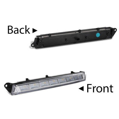 G-PLUS Left LED DRL Daytime Running Fog Light, Compatible with Benz GL-Class X164 GL320 GL350 GL450 GL550 ML63 X166 2007-2013, Driver Side, 1649060351
