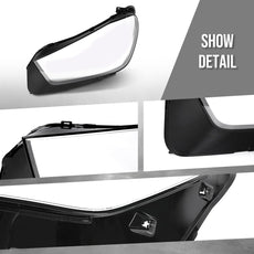 G-PLUS Headlight Lens Cover for Benz GLC Class W253 X253 2019-2022 Clear Additional Angle