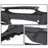 G-PLUS Front Bumper Cover Compatible with Hyundai Accent Sedan/Hatchback 2014 2015 2016 2017, HY1000201 865111R010, Black Primered