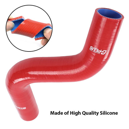 G-PLUS Red Radiator Silicone Hoses Compatible with Ford Mustang 1964-1968