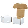 G-PLUS 10pcs Trading Card Storage Box 200 Count White Corrugated Cardboard Box Versatile Card Storage Box (Card not included)