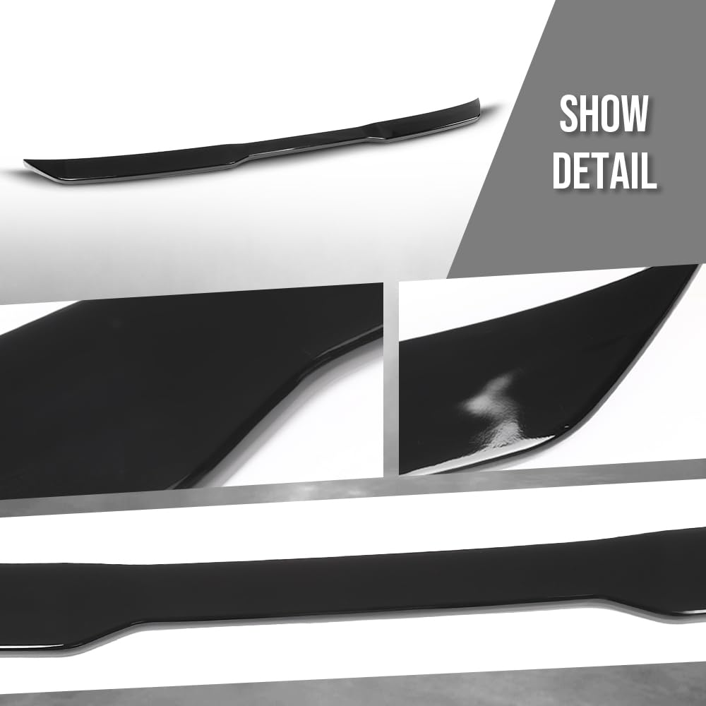 G-PLUS Rear Trunk Spoiler Wing Compatible with BMW G30 5 Series 4 Door Sedan 2017 2018 2019 2020 2021 2022 2023, Fit BMW F90 M5 2018 2019 2020 2021 2022 2023 Rear Spoiler Gloss Black
