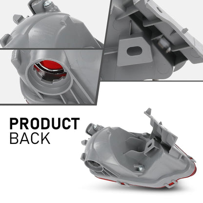 G-PLUS Rear Right Bumper Reflector Tail Light Turn Signal Lamp, Compatible with Toyota RAV4 2013-2015, 814800R020, TO1185107