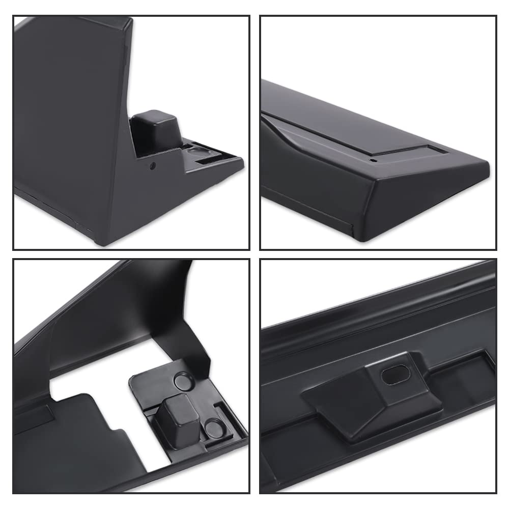G-PLUS Side Skirt Extensions Compatible with Honda Civic 4 Door Sedan 2016-2019 Side Skirt Extension Rocker Panel Driver Passenger Side Matte Black