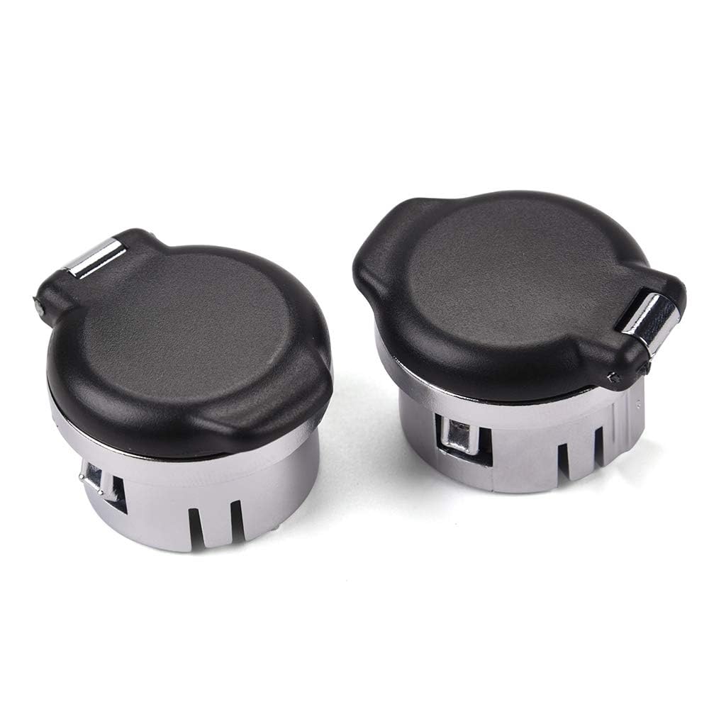 G-PLUS Dash Power Outlet Cover, Compatible with Chevy Avalanche Silverado 1500 Suburban Tahoe 2007-2013 Fit 2008-2014 Cadillac CTS/CTS-V Sedan/2010-2014 Cadillac CTS/CTS-V Wagon 20983936 25793816