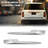 G-PLUS Rear Bumper Side Cladding Silver Trim Left & Right Compatible with Range Rover 2013-2022