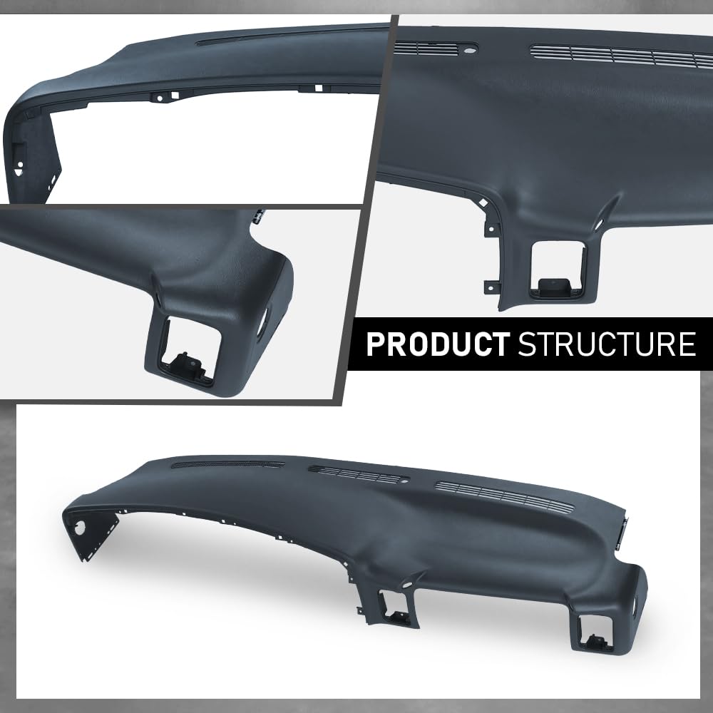 G-PLUS Upper Dash Dashboard Cover, Compatible with Chevy Silverado GMC Sierra 1500 2500HD 3500 1999-2006/ Chevy Avalanche Tahoe 2000-2006/GMC Yukon 2001-2006, Blue