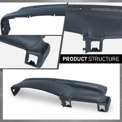 G-PLUS Upper Dash Dashboard Cover, Compatible with Chevy Silverado GMC Sierra 1500 2500HD 3500 1999-2006/ Chevy Avalanche Tahoe 2000-2006/GMC Yukon 2001-2006, Blue
