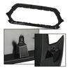 G-PLUS Front Upper Grille Outer Frame Surround Compatible with Toyota Tacoma 2016-2022 Matte Black