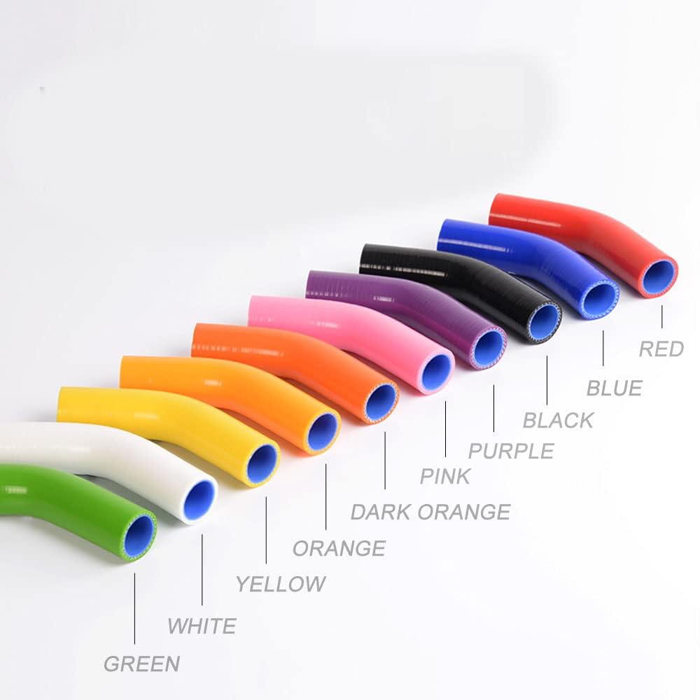 G-PLUS Silicone Radiator Coolant Hose Kit Clamps Replacement For 1992-2000 HONDA CIVIC D15 D16 SOHC EG/EK Pink 9PCS
