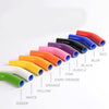 G-PLUS Silicone Radiator Coolant Hose Pipe Kit Clamps Compatible With Civic 1.6l Sohc D15 D16 EG EK 1992-2000 (D-White)