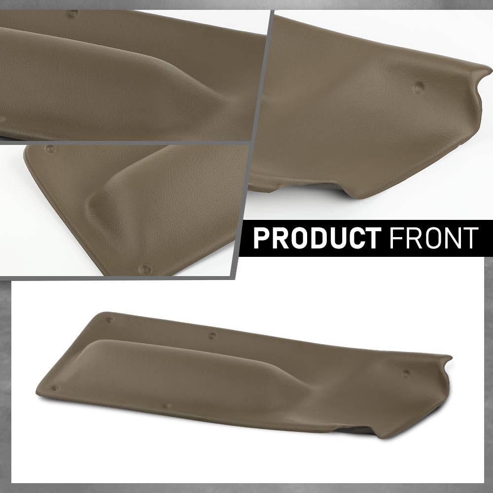 G-PLUS Door Panel Insert Brown Compatible with Volkswagen New Beetle 2003-2010, Not Fit for hatchback, Only Fit for Beetle Convertibles