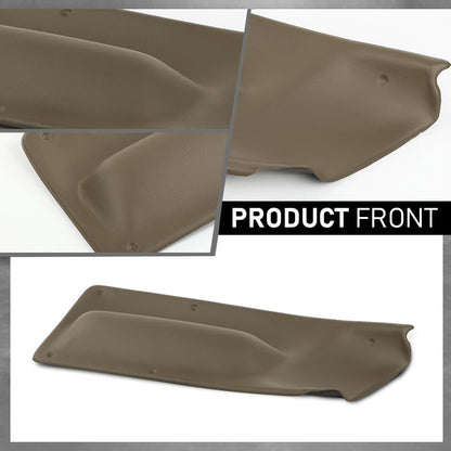 G-PLUS Door Panel Insert Brown Compatible with Volkswagen New Beetle 2003-2010, Not Fit for hatchback, Only Fit for Beetle Convertibles