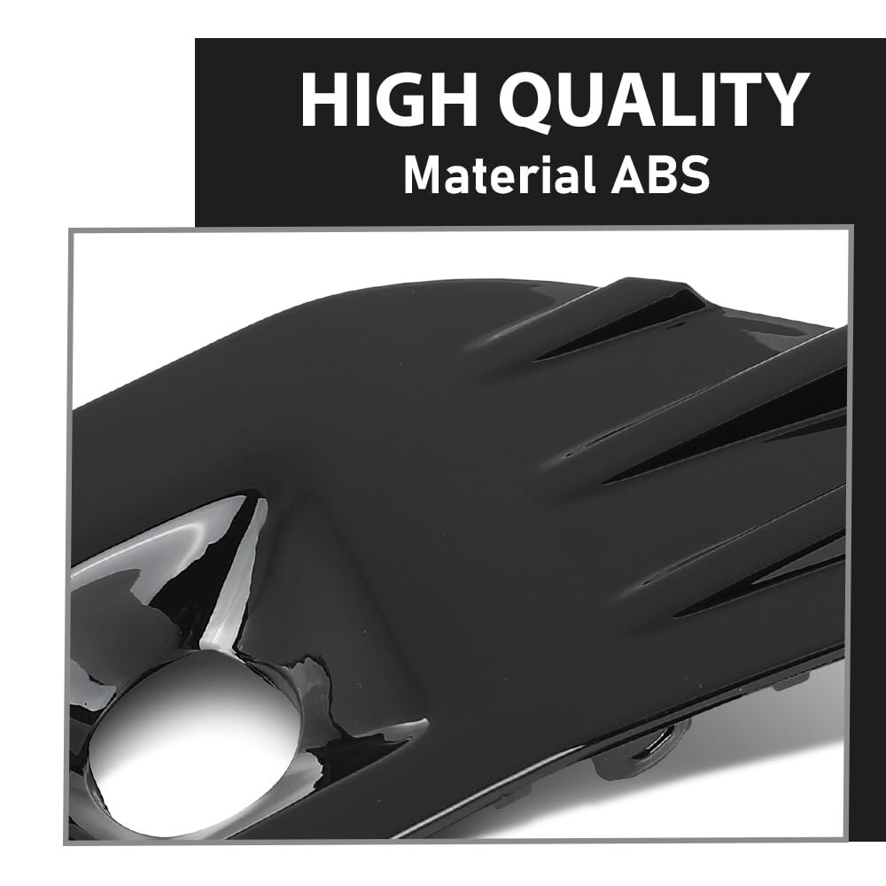 G-PLUS Front View Driver Information Camera Bezel Compatible with Cadillac Escalade ESV 2021-2022 84514356 Glossy Black