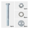 G-PLUS Front Alignment Camber Caster Cam Bolt Kit Compatible with Ford Explorer 2WD 4WD 1995-2001/ Ranger 2WD/4WD (All Cabs) 1998-2012, Fit Mazad B-Series 2WD/4WD (All Cabs) 1998-2010