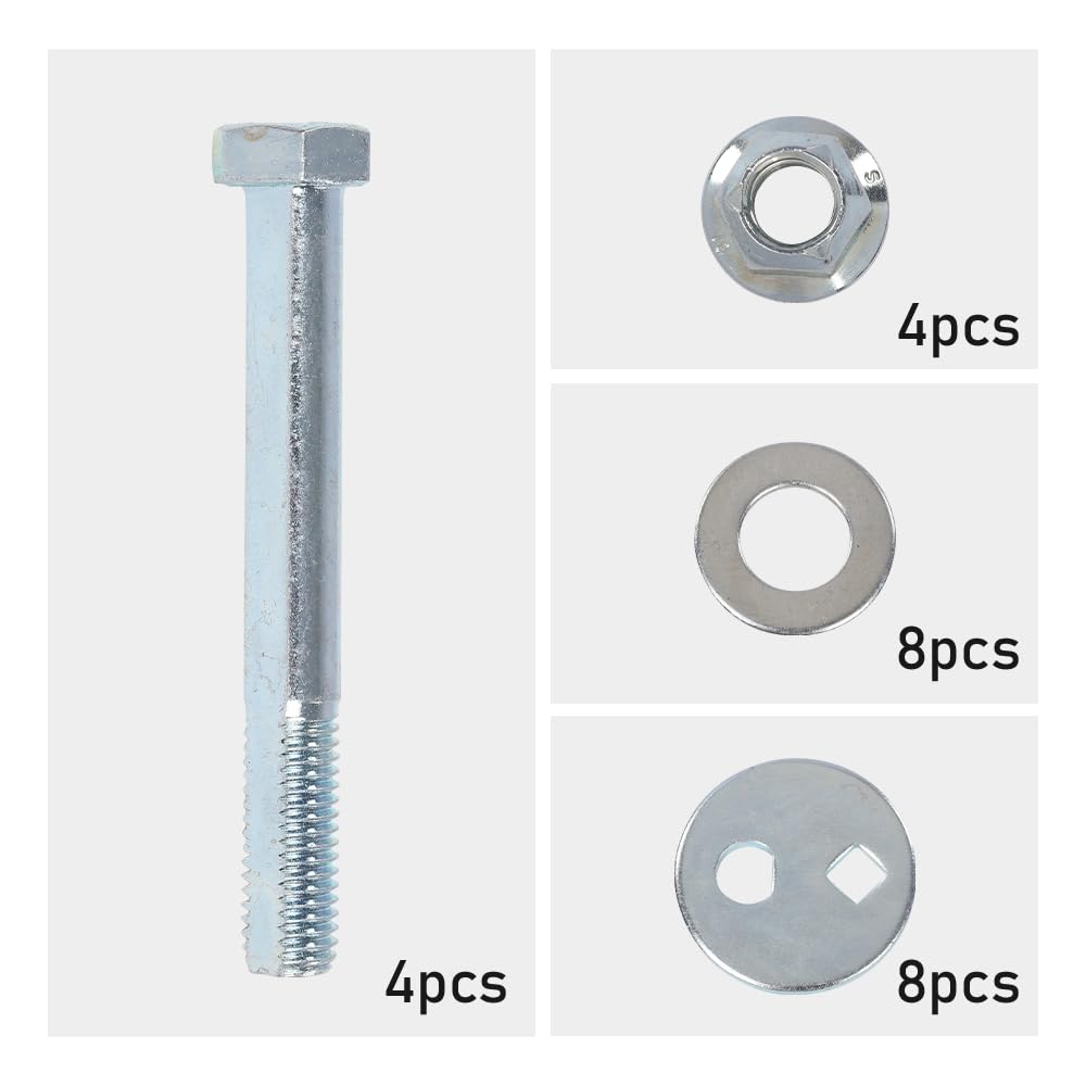 G-PLUS Front Alignment Camber Caster Cam Bolt Kit Compatible with Ford Explorer 2WD 4WD 1995-2001/ Ranger 2WD/4WD (All Cabs) 1998-2012, Fit Mazad B-Series 2WD/4WD (All Cabs) 1998-2010