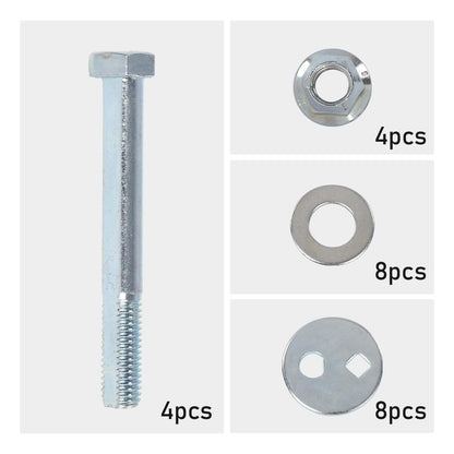 G-PLUS Front Alignment Camber Caster Cam Bolt Kit Compatible with Ford Explorer 2WD 4WD 1995-2001/ Ranger 2WD/4WD (All Cabs) 1998-2012, Fit Mazad B-Series 2WD/4WD (All Cabs) 1998-2010