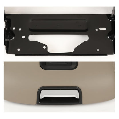 G-PLUS Brown Center Console Armrest Lid w/Wireless Charger Compatible with 2015 2016 2017 2018 2019 Chevy Tahoe/Suburban GMC Yukon/Yukon XL