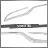 G-PLUS Rear Bumper Molding Chrome Compatible with Benz C300 Sedan 2015-2018 Fit Models Without AMG Styling Package 2058851621, MB1144119 Silver