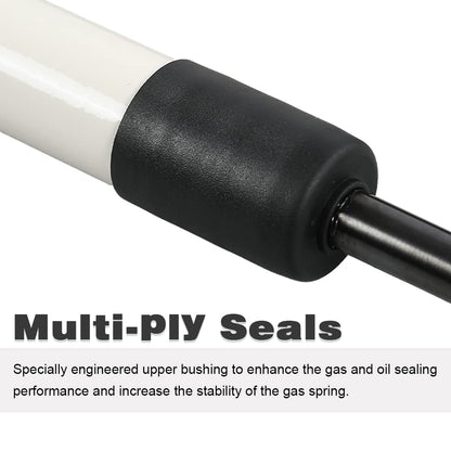 G-PLUS Gas Struts for Heavy Lid,Compatible with Honda Civic 1992-2000 White
