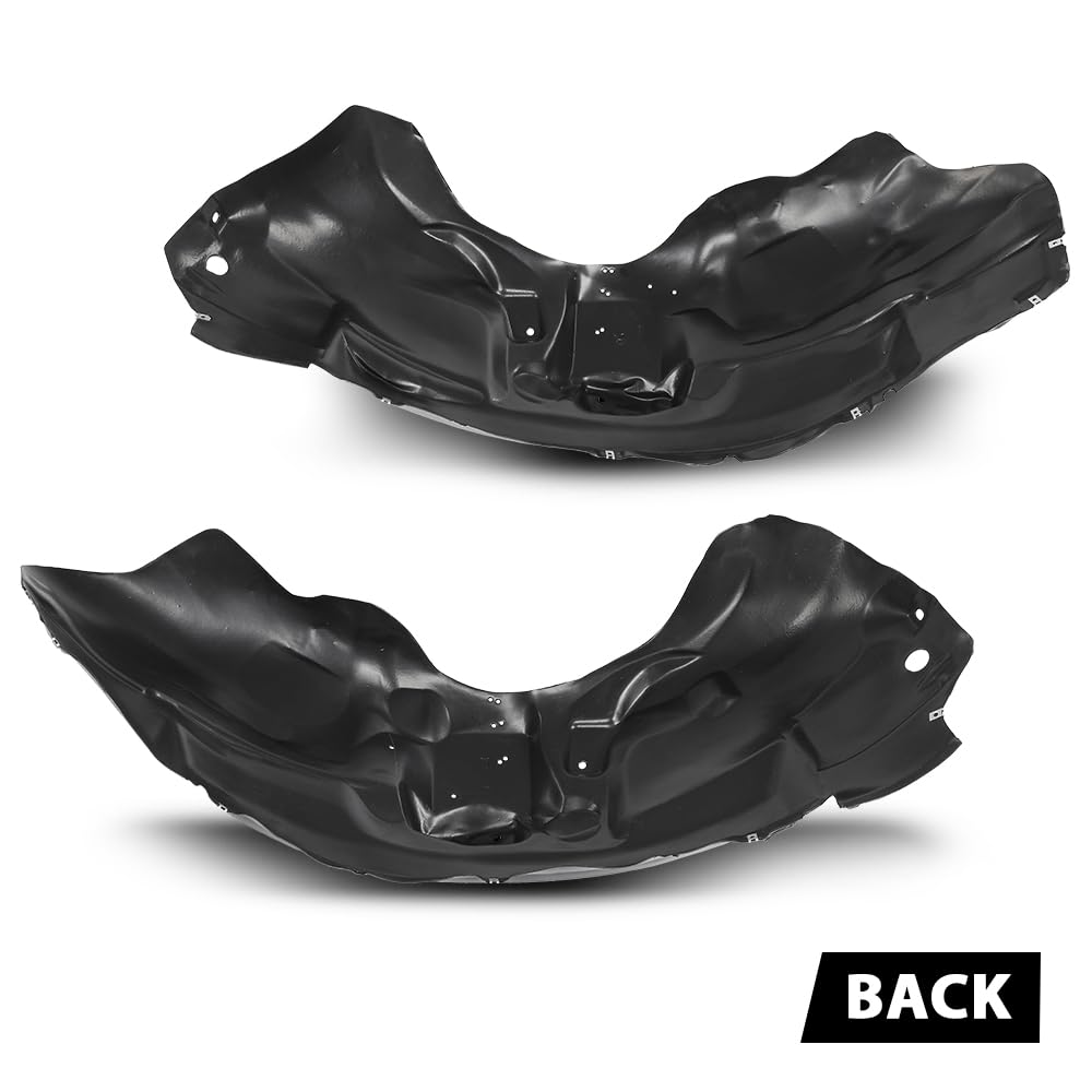 G-PLUS Pair Front Fender Liner Inner, Compatible with Ford F150 2010-2014, LH Driver & RH Passenger 2PCS, FO1248146, FO1249146, AL3Z16102A, AL3Z16102C, AL3Z16103A, AL3Z16103D
