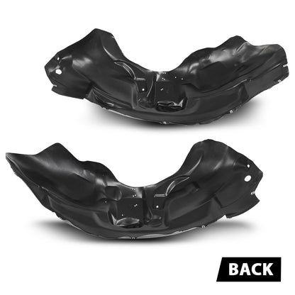 G-PLUS Pair Front Fender Liner Inner, Compatible with Ford F150 2010-2014, LH Driver & RH Passenger 2PCS, FO1248146, FO1249146, AL3Z16102A, AL3Z16102C, AL3Z16103A, AL3Z16103D