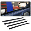 G-PLUS Inner & Outer Window Sweep Felt Seal Weatherstrip Kit Compatible with Chevy Blazer 1992-1994/Fit Chevy C/K 1500 Truck 1988-1999/Fit GMC C/K 1500 Truck 1988-1999 Door Window Belt Weatherstrip