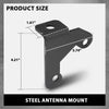G-PLUS Steel CB Antenna Spare Tire Mount Bracket, Compatible with Jeep Wrangler JK & JKU 2007-2018