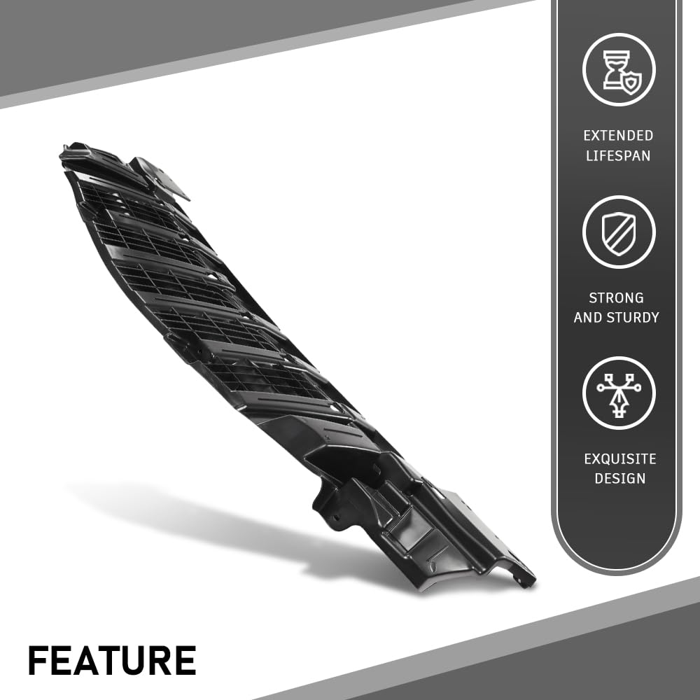 G-PLUS Front Engine Splash Shield, Compatible with Ford Escape 2013-2016, CJ5Z8310A, FO1228120