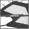 G-PLUS Soft Upper Doors Compatible with Polaris RZR XP 1000 and RZR XP Turbo 2014-2022 Fit Polaris RZR S 1000 2016-2020 Black 2 Pcs