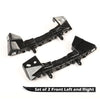 G-PLUS Front Left and Right Bumper Retainer Brackets Compatible with 2016-2019 Chevy Cruze Front Bumper Support Mount Support Bracket 2pcs 84229330 GM1042139 84229332 GM1043139