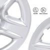 G-PLUS 4pcs Hubcap Wheel Skins, 17” Hubcap Wheel Replacement Covers Compatible with Toyota RAV4 2006-2011, Toyota RAV4 2012 (Gasoline)