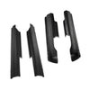 G-PLUS Rocker Panel Covers Compatible with Dodge Ram 1500 2500 Extended Cab 2009-2018 Black