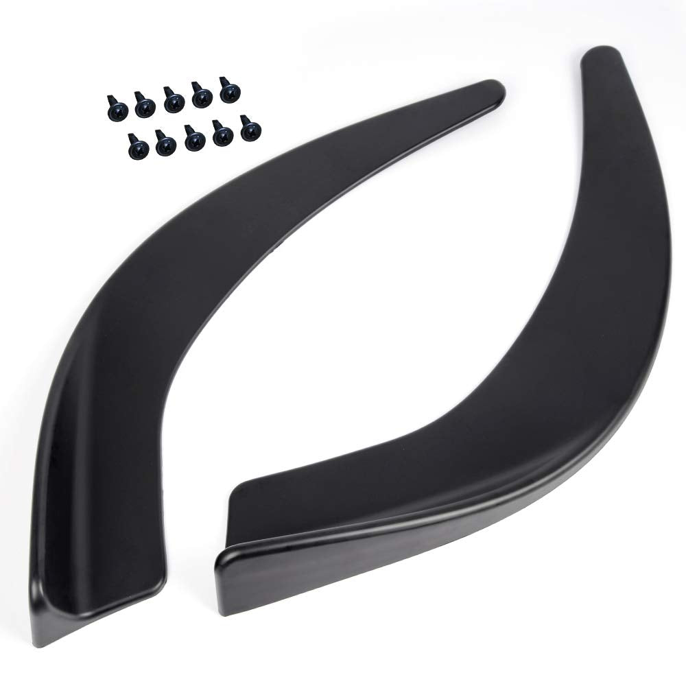 Universal Winglet Type-1 Aero Front Bumper Lip Splitter Diffuser