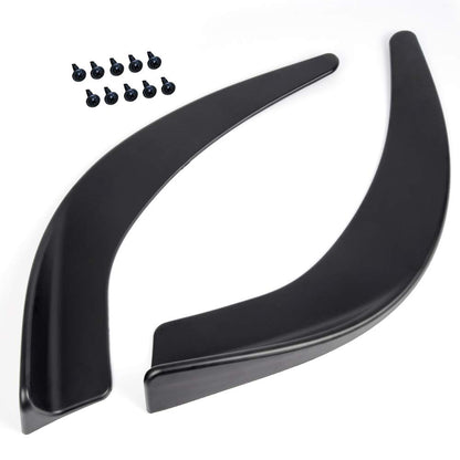 Universal Winglet Type-1 Aero Front Bumper Lip Splitter Diffuser