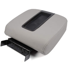 G-PLUS Front Center Console Armrest Lid for Silverado Sierra 2007-2014 Gray Close-up View