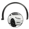 G-PLUS Front Right Fender Flares Compatible with Tesla Model X 2016 2017 2018 2019 2020 2021 Wheel Fender Arch Molding Trim Passenger Side Black