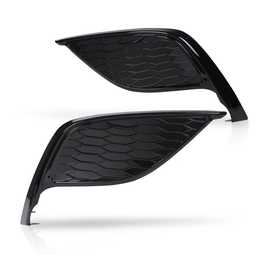 G-PLUS Front Bumper Fog Light Cover Lamp Frame 2Pcs Compatible with Toyota Camry SE XSE 2021 2022（Does NOT fit LE XLE model） 8148106240, 8148206200, TO1039243, TO1038243