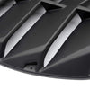 Windshield Louver Covers Matte Black Compatible with Nissan 370Z 3.7L 2009-2019 Rear Window Louvers Cover Sun Shade ABS