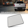 G-PLUS Mirror Glass Upper Heated Driver Left Compatible with Ford F150 Pickup Truck 2013-2014,Fit Ford F250 F350 F450 F550 Super Duty 2008-2016 FO1324150, 7C3Z17K707H