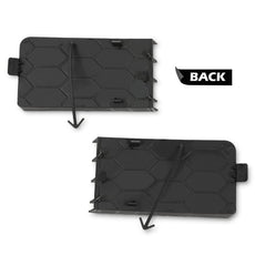 G-PLUS 2PCS Fog Light Cover for Scion XB 2004-2006 Textured Black Side View