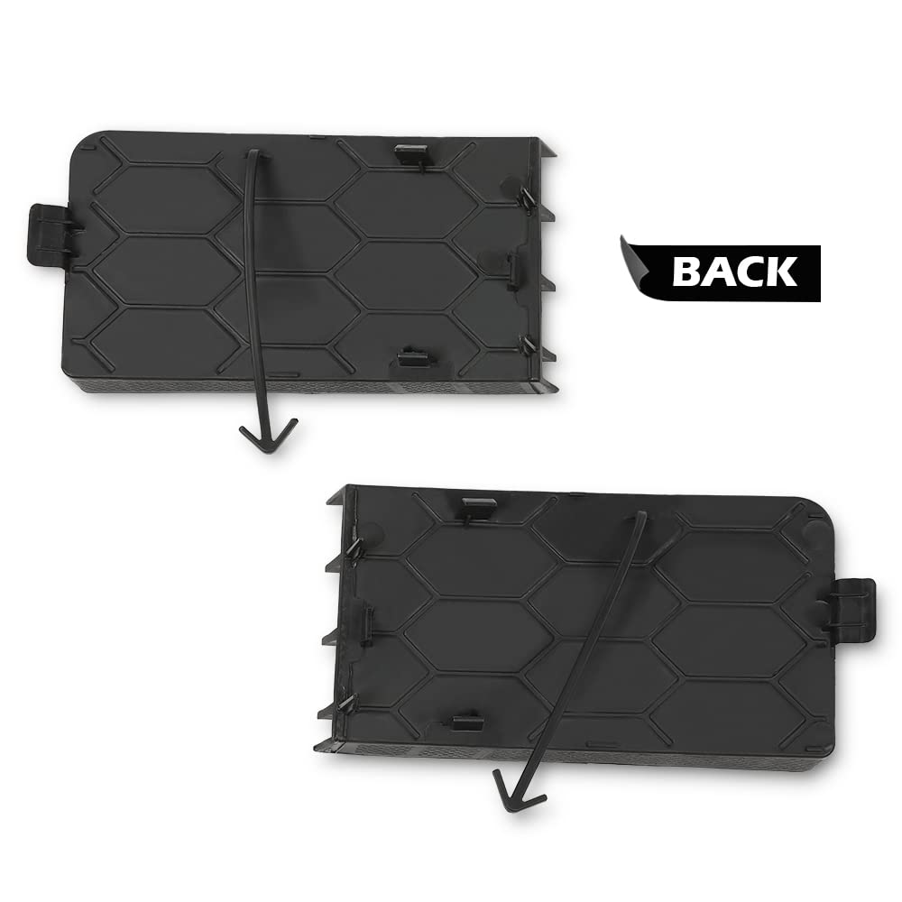 G-PLUS Fog Light Cover Compatible with 2004-2006 Scion XB Base Set of 2 LH and RH Textured Black 5213352051, SC1027100, 5213452051, SC1026100