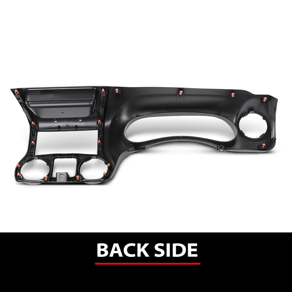 G-PLUS Dash Instrument Cluster Trim Panel Bezel Compatible With Jeep Wrangler 2011 2012 2013 2014