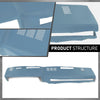 G-PLUS TPE Dash Cover Dashboard Compatible with GMC Chevy Full Size Pickup 1981-1987,Fit GMC Chevy SUV 1981-1991 Light Blue