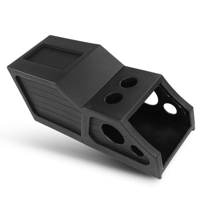 G-PLUS 12" Center Console Subwoofer Box Compatible with Chevy/GM Crew Cab 2014-2018 Black