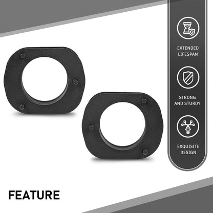 G-PLUS Front 2.5" Leveling Lift Spacer Kit Compatible with Jeep Grand Cherokee WK2 2011-2022 Black