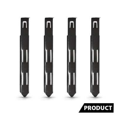 G-PLUS Headlight Mounting Installation Retainer Tab Clips 4PCS, Compatible with Ford Mustang or Cobras 1999-2004, XR3Z-13N020-AA Iron Black