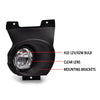 G-PLUS Fog Lights Compatible With 2011-2014 Ford F150, (NOT For SVT Raptor Models),Driving Fog Lamps w/Switch/Bracket/Bulbs Pair (Clear lens)