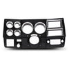 G-PLUS Truck Dash Bezel Panel with A/C Wiper Switch Hole Lower Cover Compatible with Chevy GMC Truck Blazer Suburban 1981-1983 Black 14023004